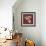 Collection Ochre - Blossom-Linda Wood-Framed Giclee Print displayed on a wall