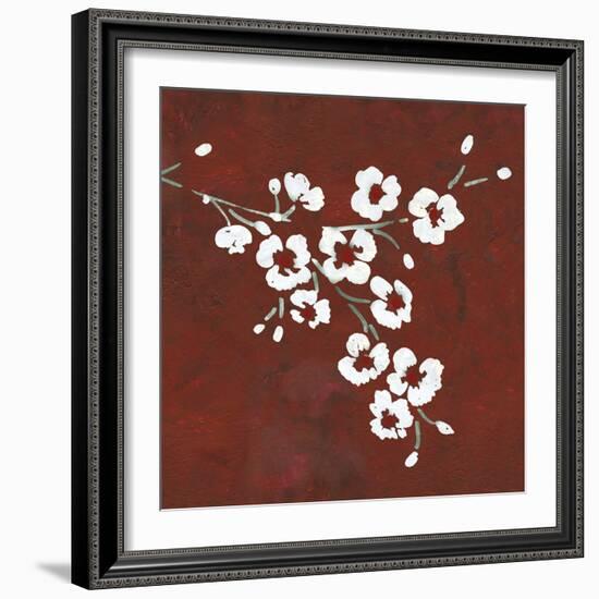 Collection Ochre - Blossom-Linda Wood-Framed Giclee Print