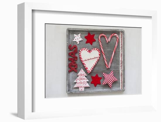 Collection of Christmas Decoration in the Foresten Frame-Andrea Haase-Framed Photographic Print