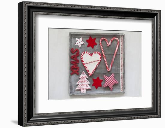 Collection of Christmas Decoration in the Foresten Frame-Andrea Haase-Framed Photographic Print