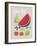 Collection of Fruit-Laure Girardin Vissian-Framed Giclee Print