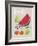 Collection of Fruit-Laure Girardin Vissian-Framed Giclee Print