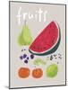 Collection of Fruit-Laure Girardin Vissian-Mounted Giclee Print