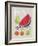 Collection of Fruit-Laure Girardin Vissian-Framed Giclee Print