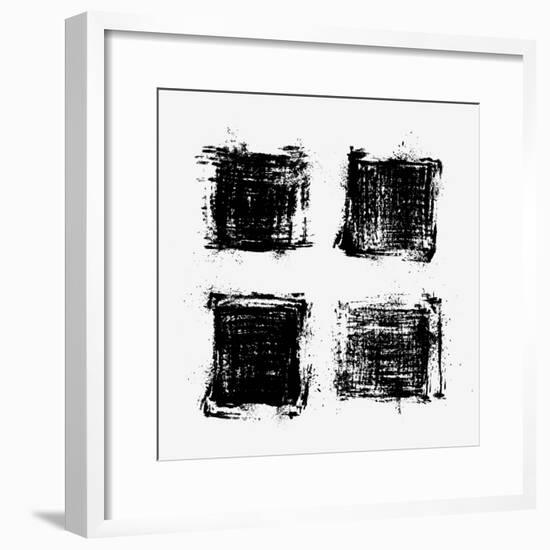 Collection Of Grunge Textures-mon5ter-Framed Premium Giclee Print