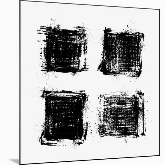 Collection Of Grunge Textures-mon5ter-Mounted Premium Giclee Print