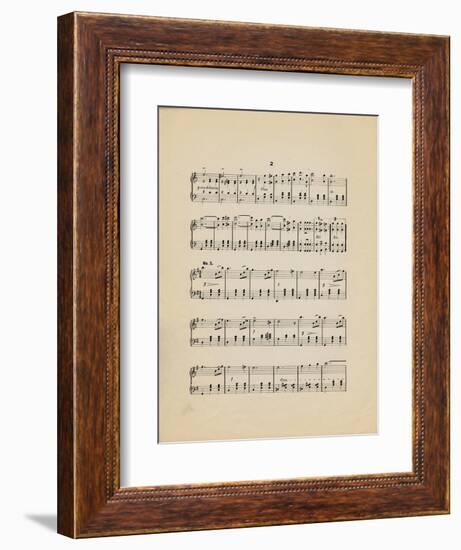 Collection of Illustrated American Sheet Music, Geography Sub Series-null-Framed Art Print