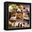 Collection Of Italian Cheese And Wine-Marco Mayer-Framed Stretched Canvas