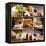 Collection Of Italian Cheese And Wine-Marco Mayer-Framed Stretched Canvas