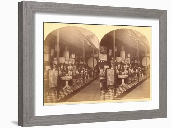 Collection of Japanese Vases-null-Framed Photographic Print