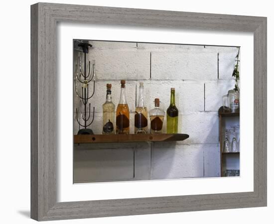 Collection of Pear Eau-De-Vie, Champagne Francois Seconde, Sillery Grand Cru-Per Karlsson-Framed Photographic Print