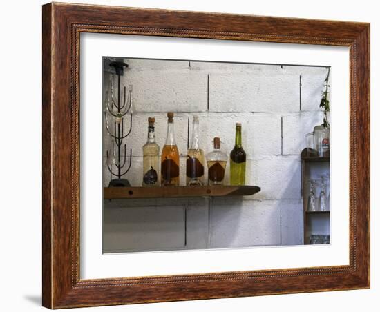 Collection of Pear Eau-De-Vie, Champagne Francois Seconde, Sillery Grand Cru-Per Karlsson-Framed Photographic Print