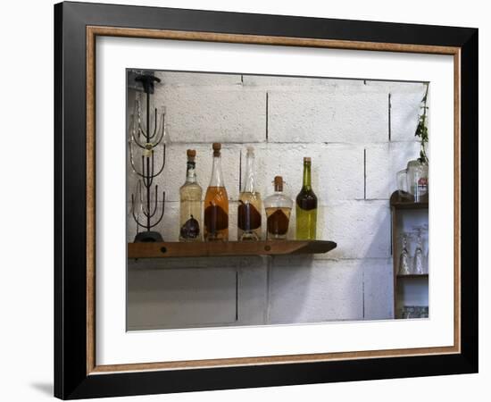 Collection of Pear Eau-De-Vie, Champagne Francois Seconde, Sillery Grand Cru-Per Karlsson-Framed Photographic Print