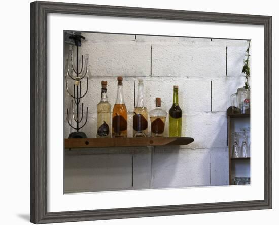 Collection of Pear Eau-De-Vie, Champagne Francois Seconde, Sillery Grand Cru-Per Karlsson-Framed Photographic Print