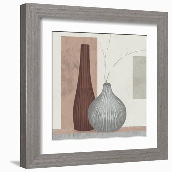 Collection Terracota - Duet-Linda Wood-Framed Giclee Print