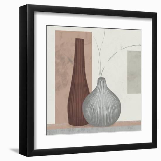 Collection Terracota - Duet-Linda Wood-Framed Giclee Print