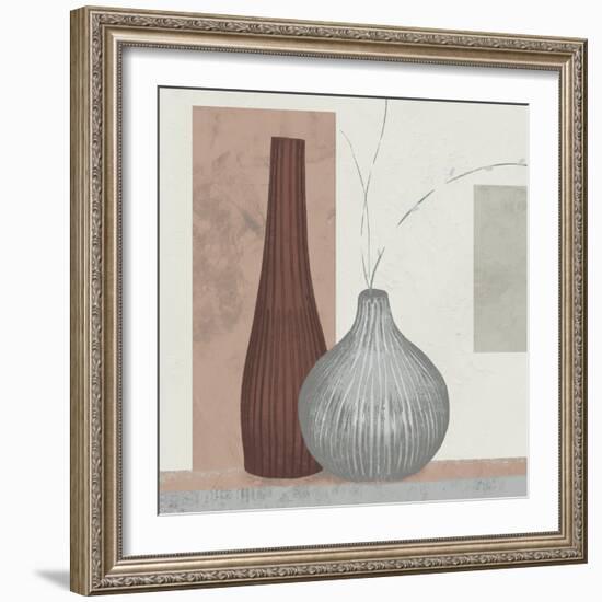 Collection Terracota - Duet-Linda Wood-Framed Giclee Print