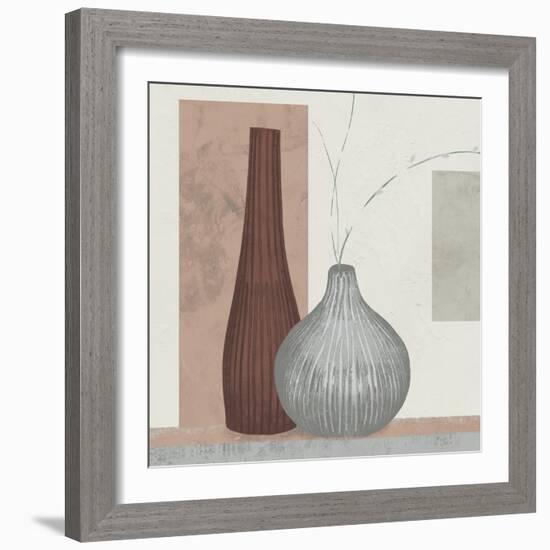 Collection Terracota - Duet-Linda Wood-Framed Giclee Print