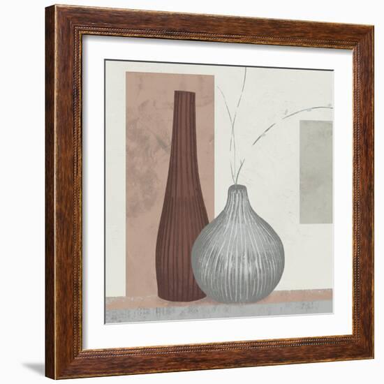 Collection Terracota - Duet-Linda Wood-Framed Giclee Print