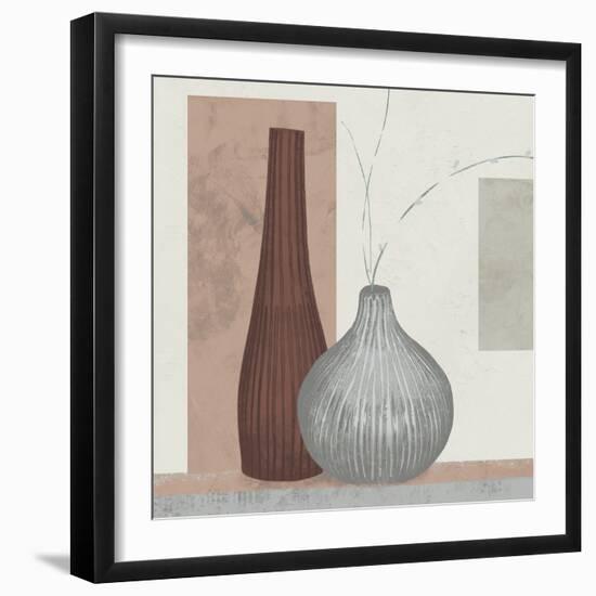 Collection Terracota - Duet-Linda Wood-Framed Giclee Print