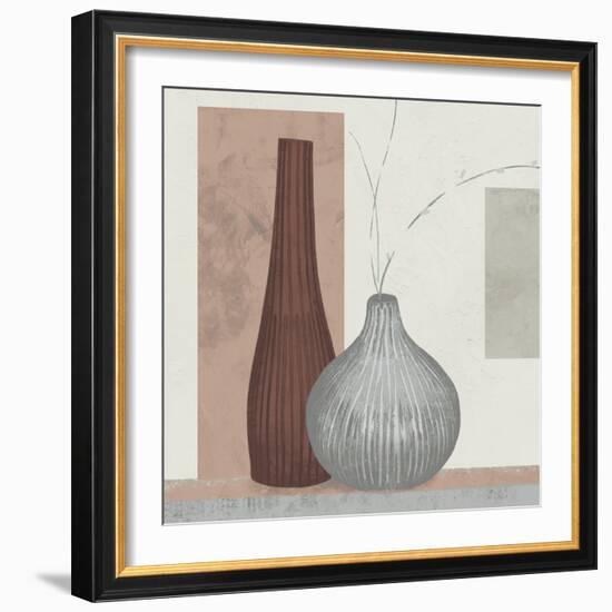 Collection Terracota - Duet-Linda Wood-Framed Giclee Print