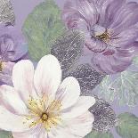 Plum and Lavender Garden 2-Colleen Sarah-Art Print