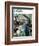 "College Graduation," Saturday Evening Post Cover, June 4, 1960-Thornton Utz-Framed Giclee Print