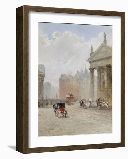 College Green, Dublin, 1887-Rose Maynard Barton-Framed Giclee Print