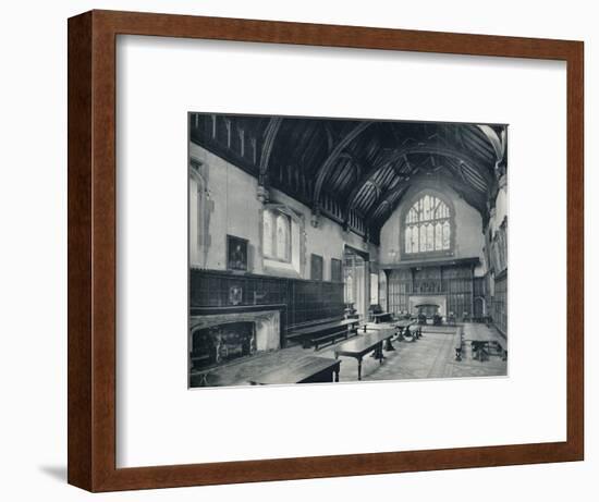 'College Hall, Looking West', 1926-Unknown-Framed Photographic Print