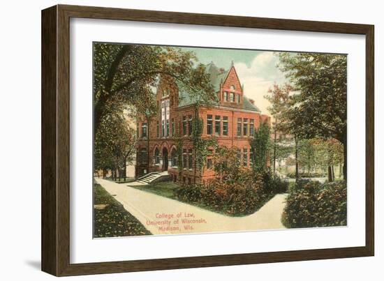 College of Law, University of Wisconsin, Madison-null-Framed Art Print