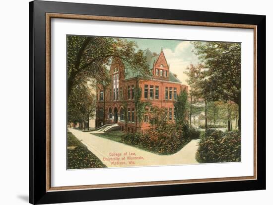 College of Law, University of Wisconsin, Madison-null-Framed Art Print