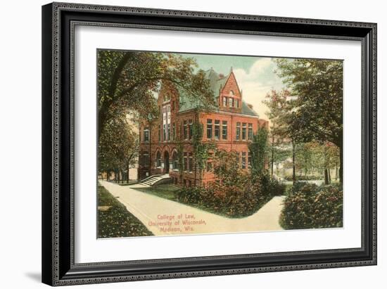 College of Law, University of Wisconsin, Madison-null-Framed Art Print