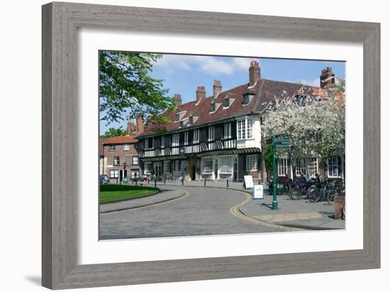 College Street, York, North Yorkshire-Peter Thompson-Framed Photographic Print
