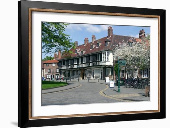 College Street, York, North Yorkshire-Peter Thompson-Framed Photographic Print
