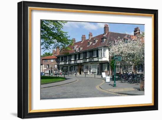 College Street, York, North Yorkshire-Peter Thompson-Framed Photographic Print