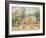 Collettes Farmhouse, Cagnes, La Ferme De Collettes, Cagnes, 1910-Pierre-Auguste Renoir-Framed Giclee Print