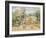 Collettes Farmhouse, Cagnes, La Ferme De Collettes, Cagnes, 1910-Pierre-Auguste Renoir-Framed Giclee Print