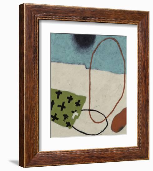 Colliding Peace-Janette Dye-Framed Art Print