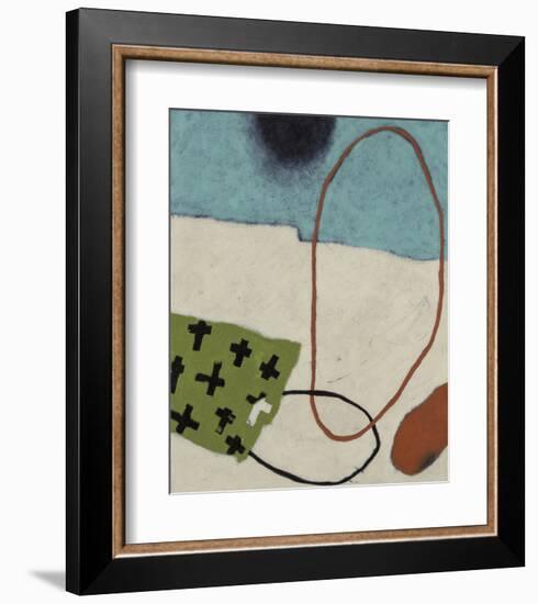 Colliding Peace-Janette Dye-Framed Art Print