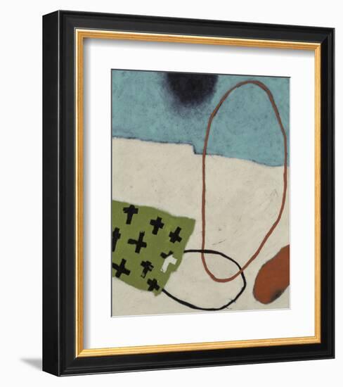 Colliding Peace-Janette Dye-Framed Art Print