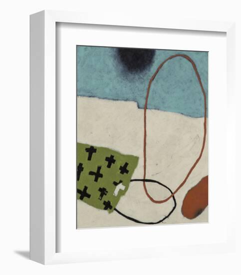 Colliding Peace-Janette Dye-Framed Art Print