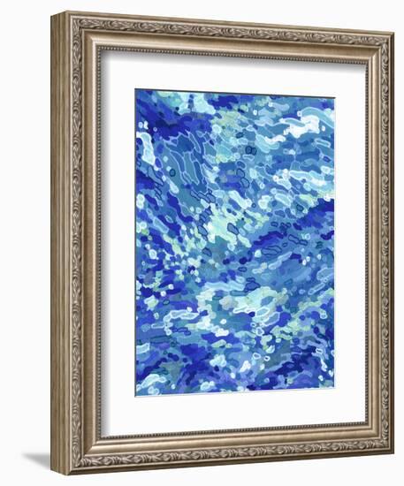 Colliding Waves-Margaret Juul-Framed Art Print