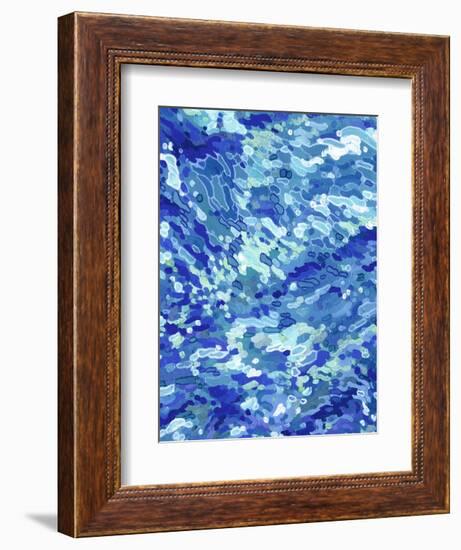 Colliding Waves-Margaret Juul-Framed Art Print