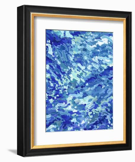 Colliding Waves-Margaret Juul-Framed Art Print