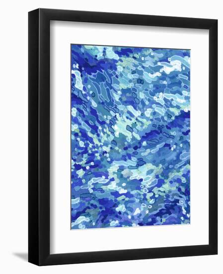 Colliding Waves-Margaret Juul-Framed Art Print