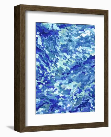 Colliding Waves-Margaret Juul-Framed Art Print