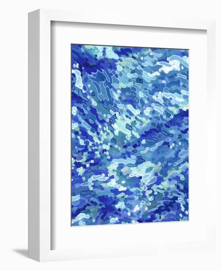 Colliding Waves-Margaret Juul-Framed Art Print