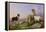 Collie, Ewe and Lambs-Richard Ansdell-Framed Premier Image Canvas