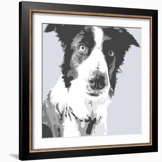 Collie-Emily Burrowes-Framed Giclee Print