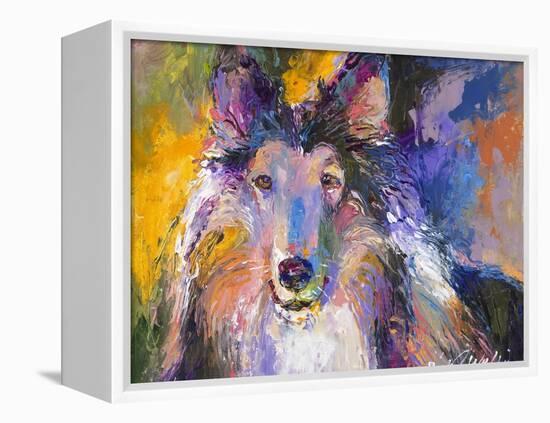 Collie-Richard Wallich-Framed Premier Image Canvas